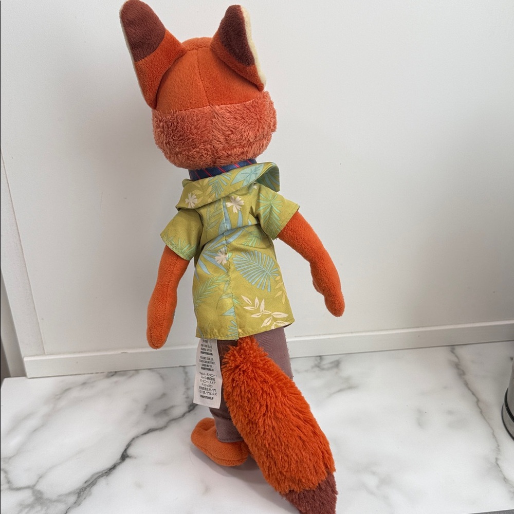 Disney Zootopia Nick Wilde Plush Orange Fox - Picture 4 of 4